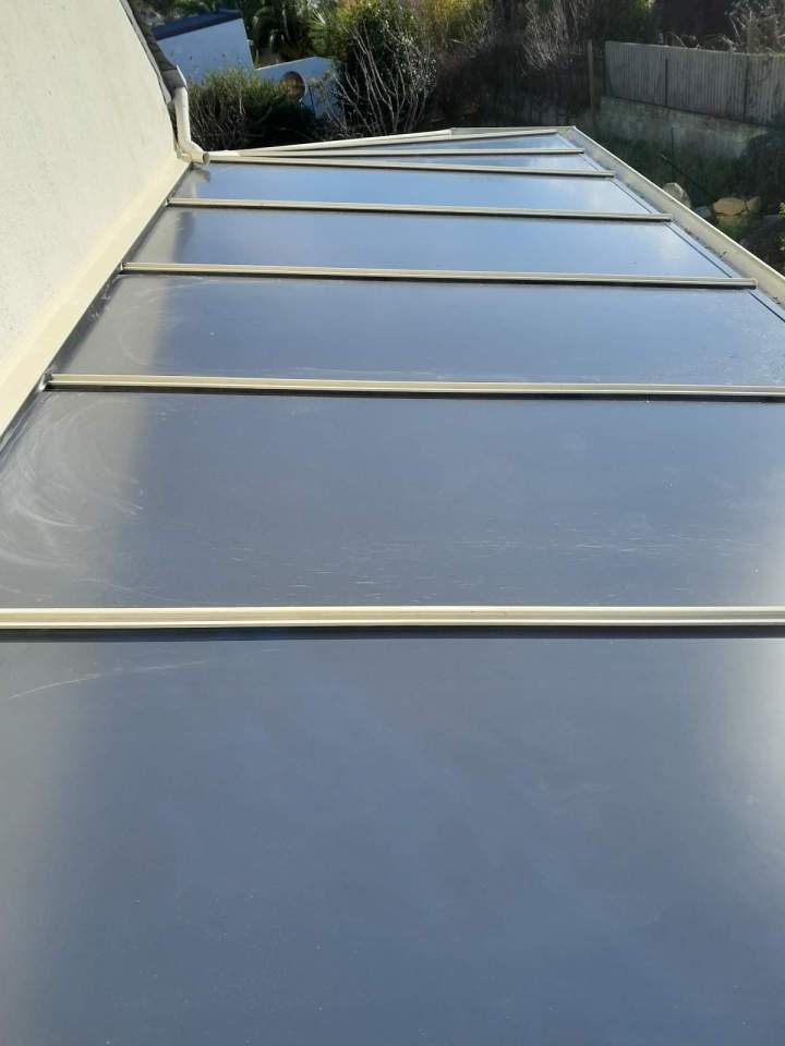 Toit performant et esthétique véranda Quimperlé