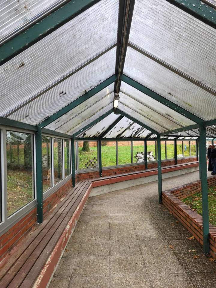 Véranda avant rénovation Quimperlé