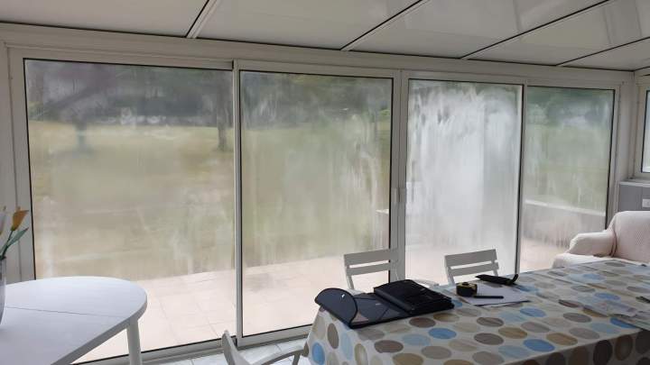 Vitrage avant intervention Quimperlé